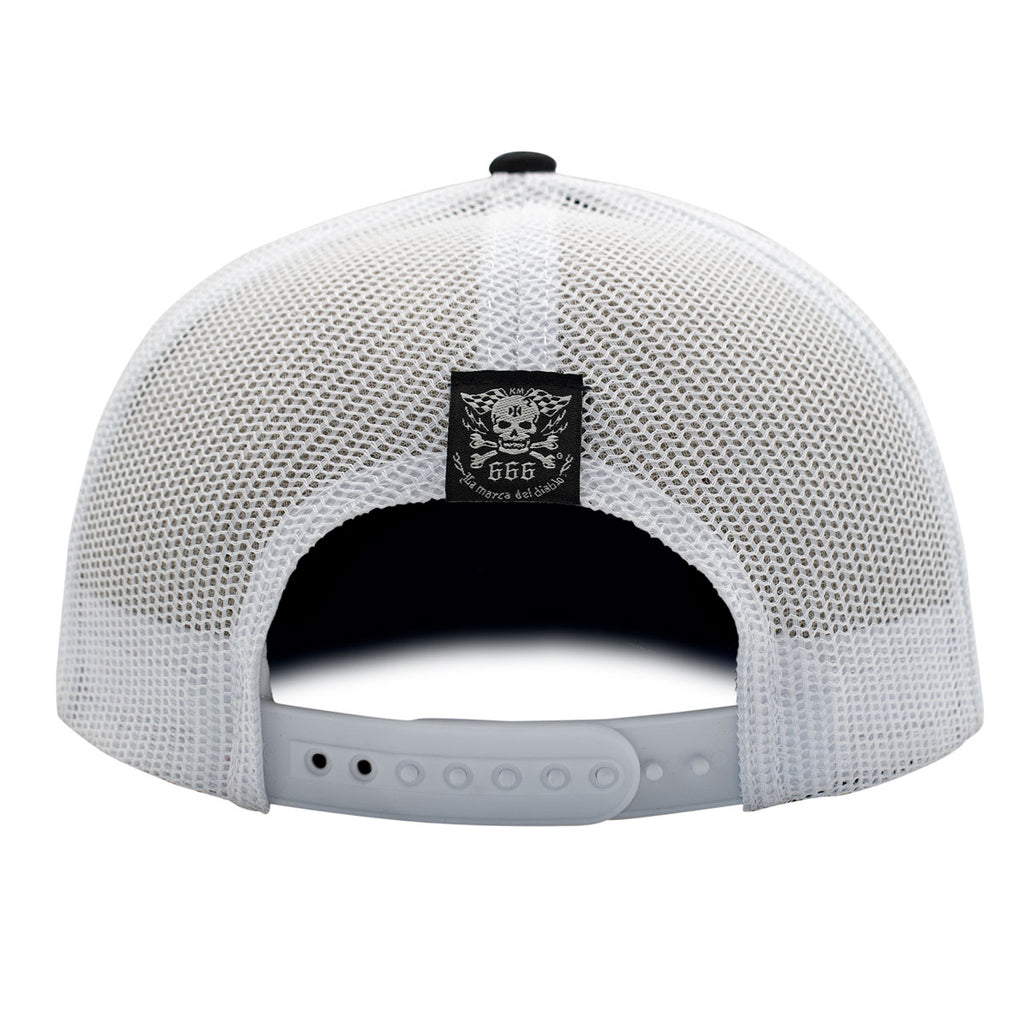 Gorra Live Fast Die Hard B/N