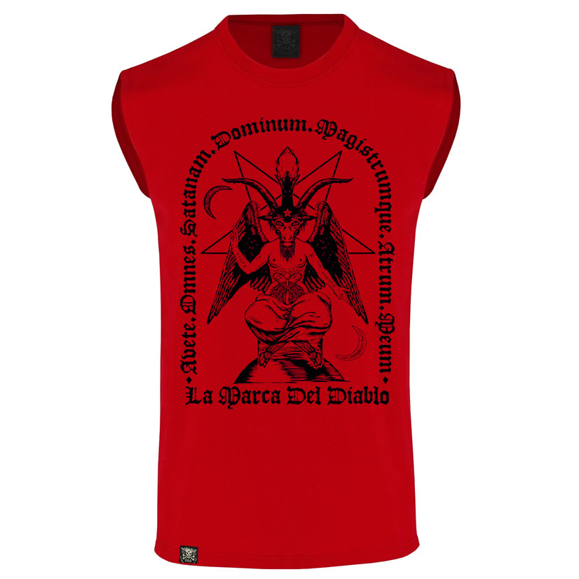 Playera Baphomet Roja