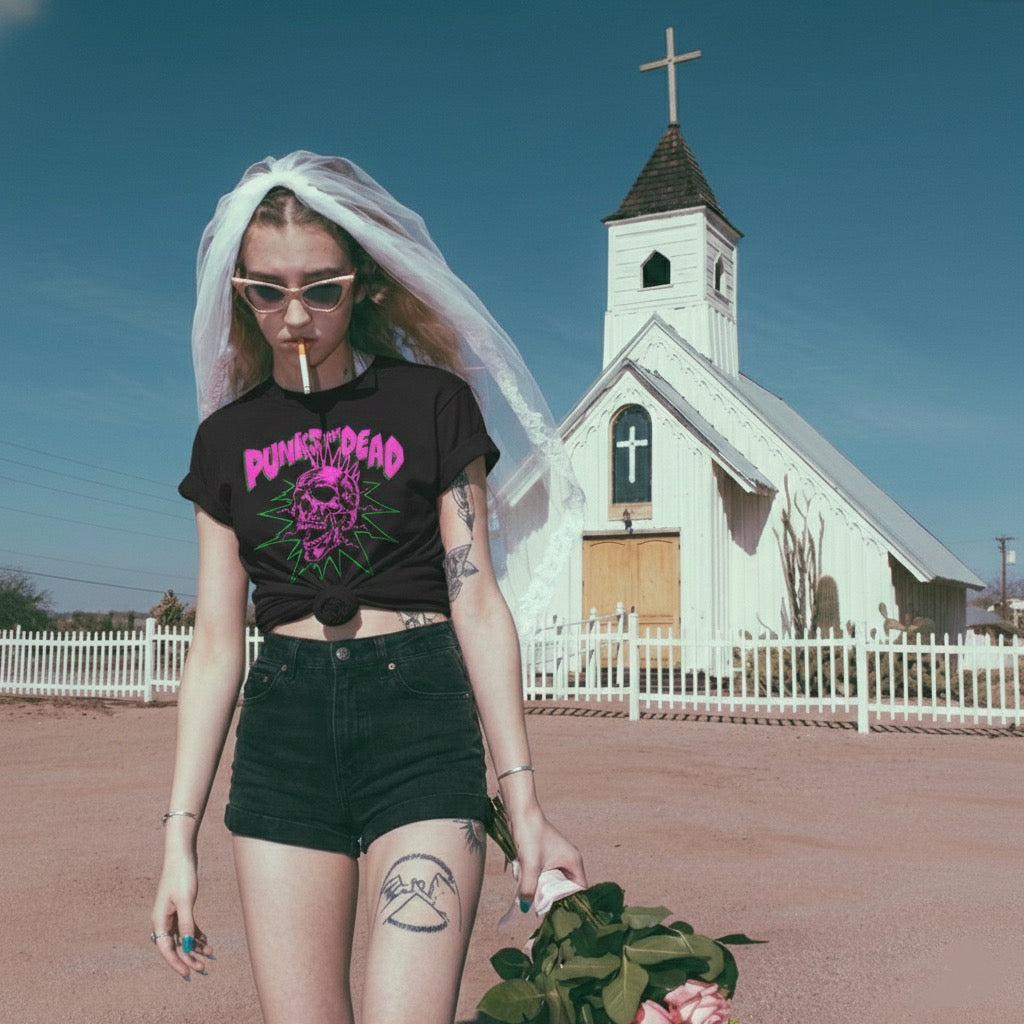 Blusa Punks Not Dead