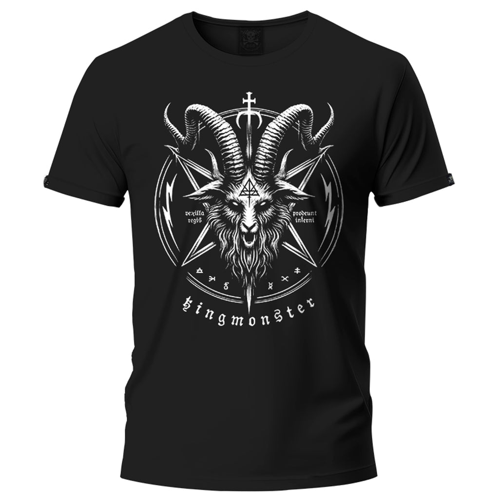 Playera Dark Baphomet 100 % algodon