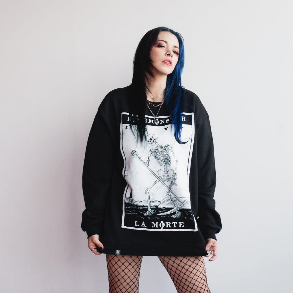 Sudadera Cuello Redondo La Morte