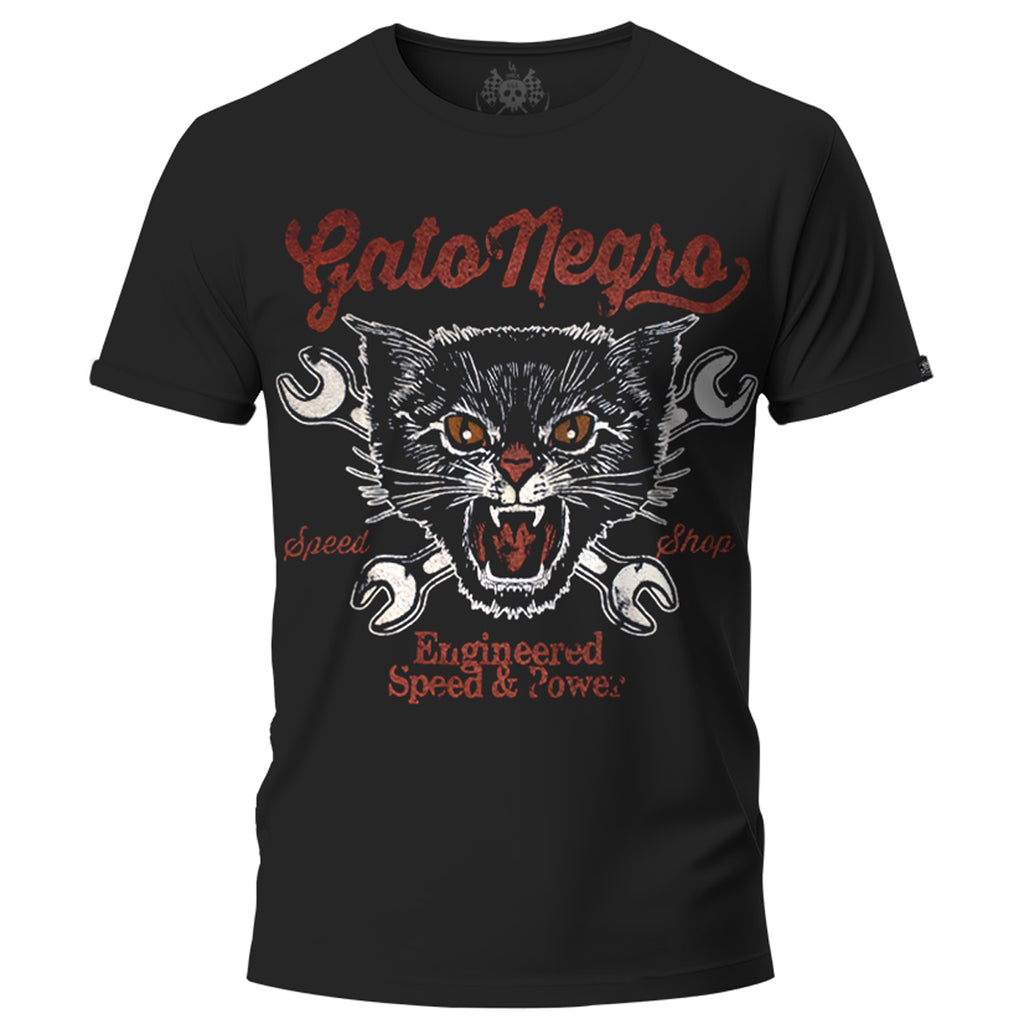 Playera Gato Negro