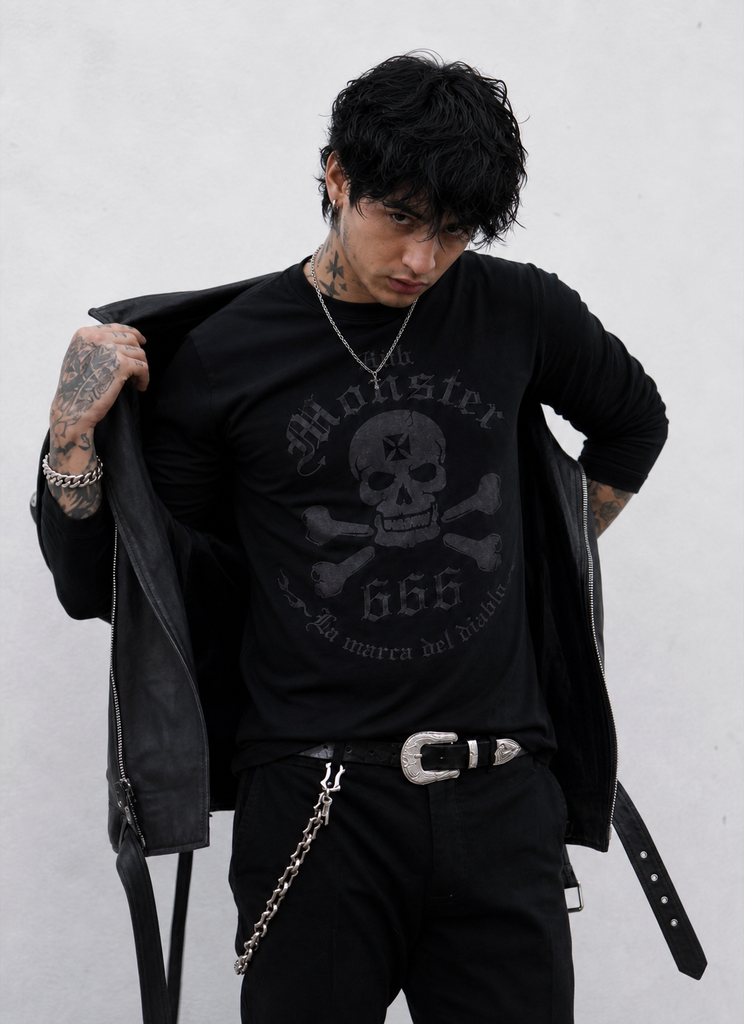 Playera Logo Kingmonster Black