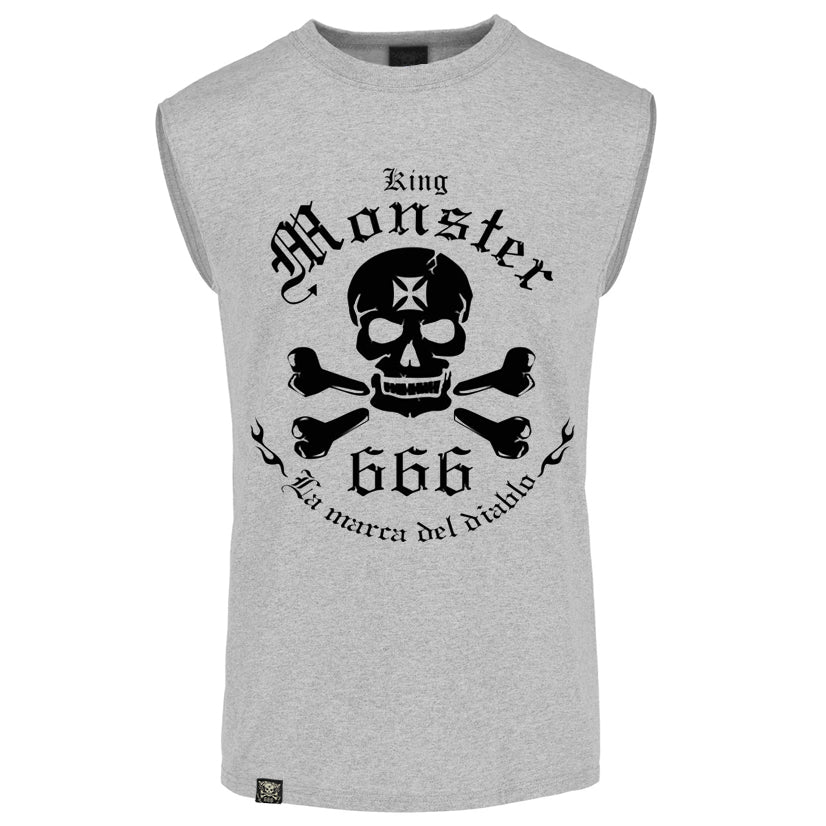 Playera Logo kingmonster Gris