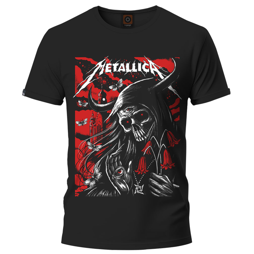 Playera Metallica Red Death