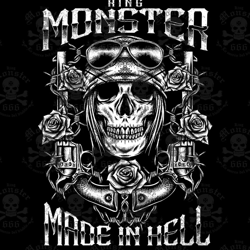 Playera Monster and Roses