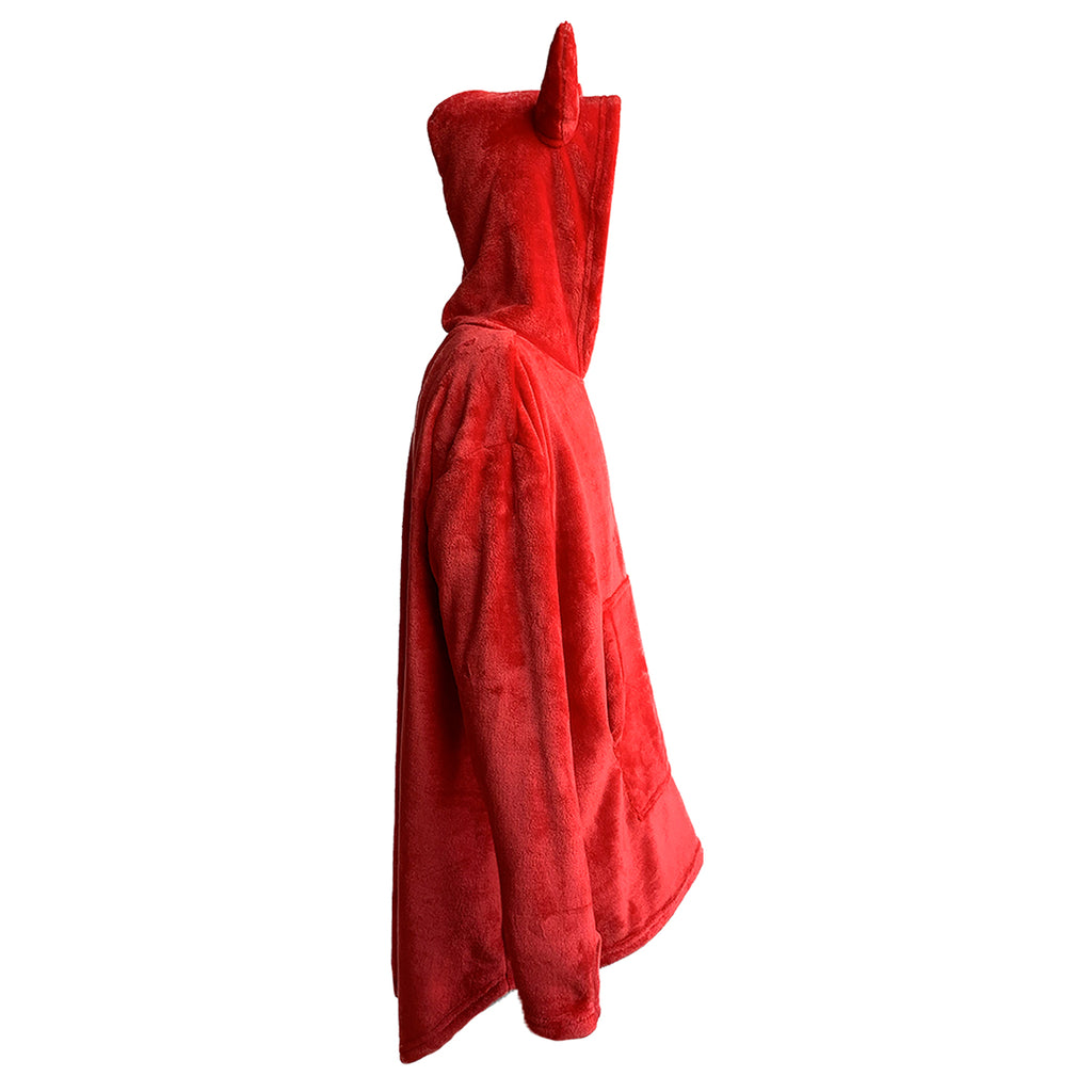 Hoodie Diablo Oversize Rojo