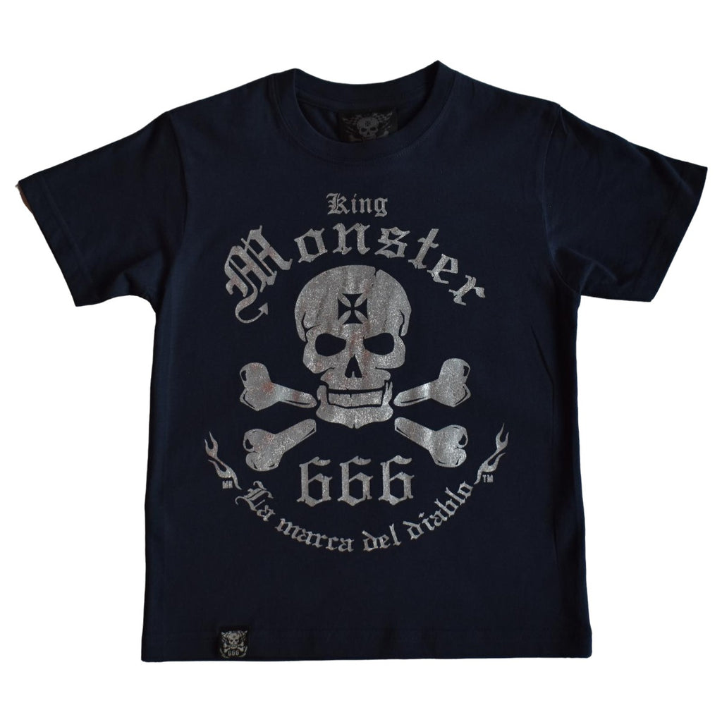 Playera Niño Logo Plata