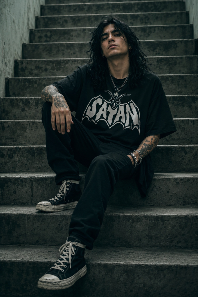 Playera Satan Bat