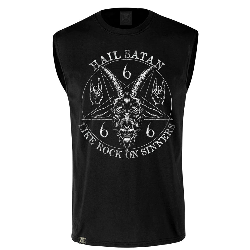 Playera Sin Mangas Rock On Sinners