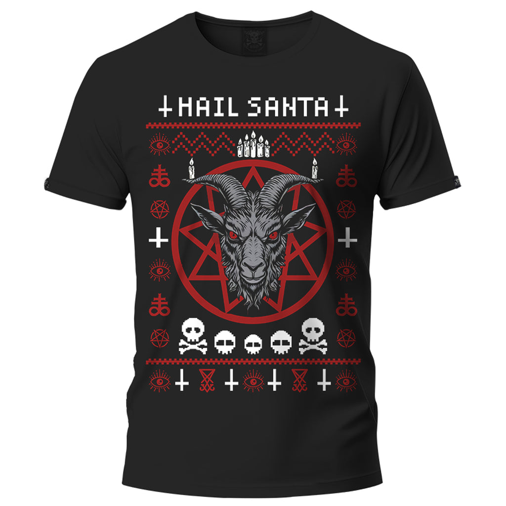 Playera Navideña Hail Santa