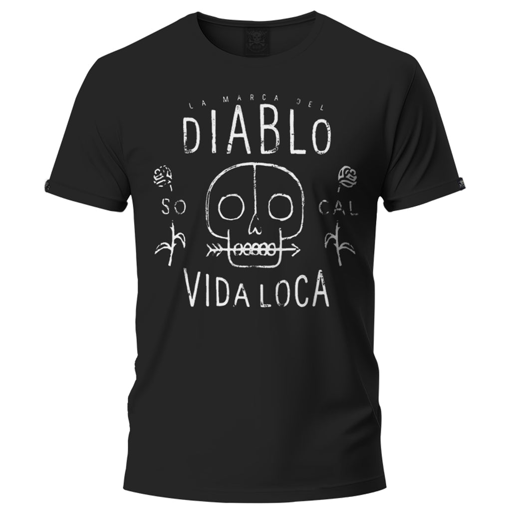Playera Basquiat and Skull