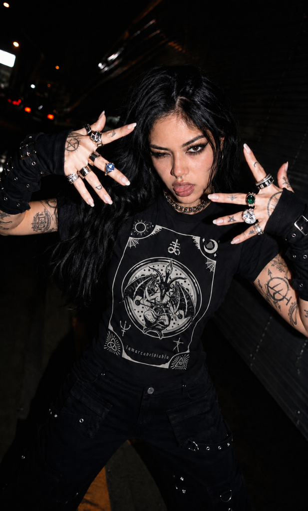 Playera Baphomet