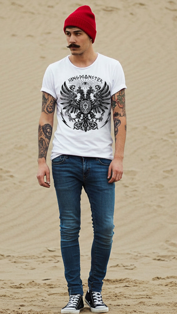 Playera Bicefaliti White
