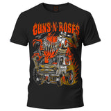 Playera Guns N' Roses On Fire
