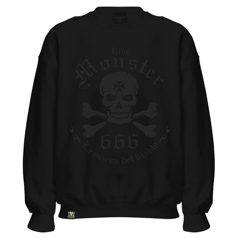 Sudadera Cuello Redondo Logo Black