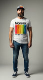 Playera Blanca Monster Polaroid