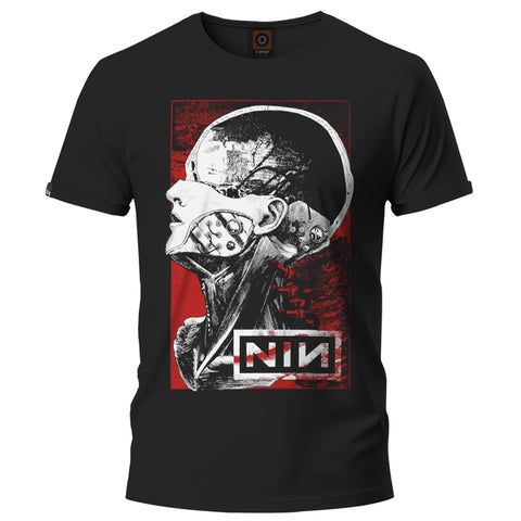 Playera NIN robot