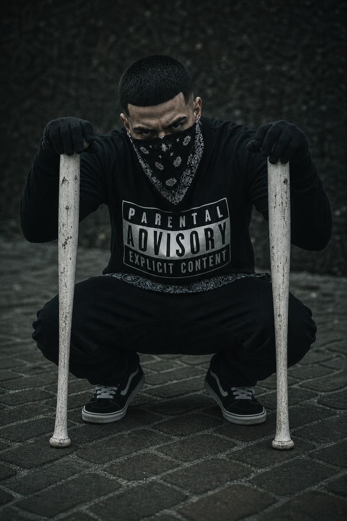 Playera Manga Larga Parental Advisory