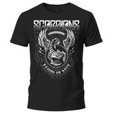 Playera Scorpions Raided on rock
