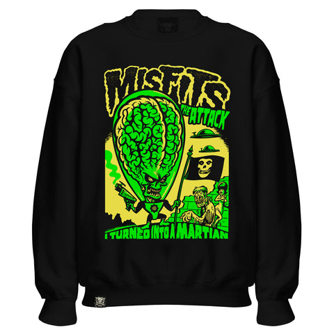 Sudadera Cuello Redondo Misfits Attack