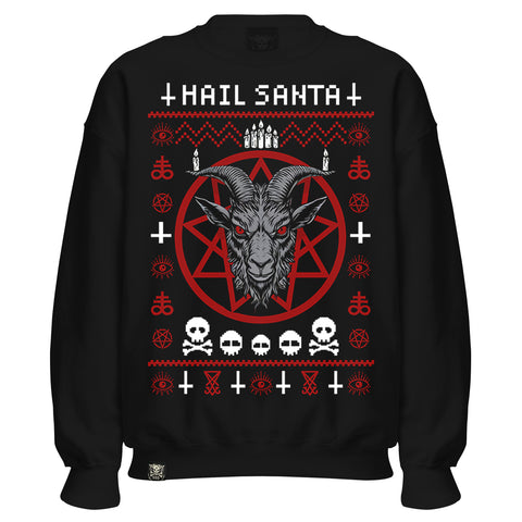 PREVENTA Sudadera Navideña Hail satan