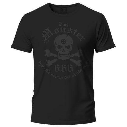 Playera Logo King Monster Black