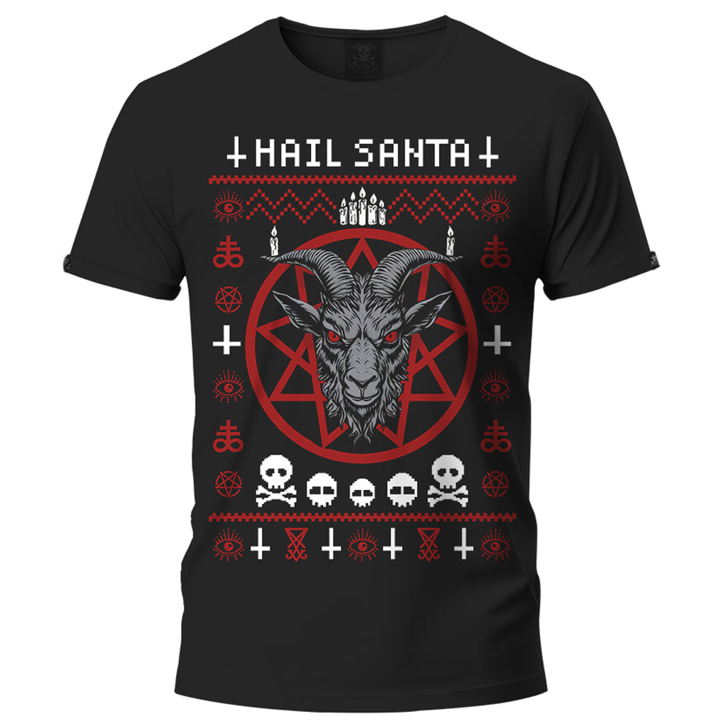 PREVENTA Playera Navideña Hail Satan