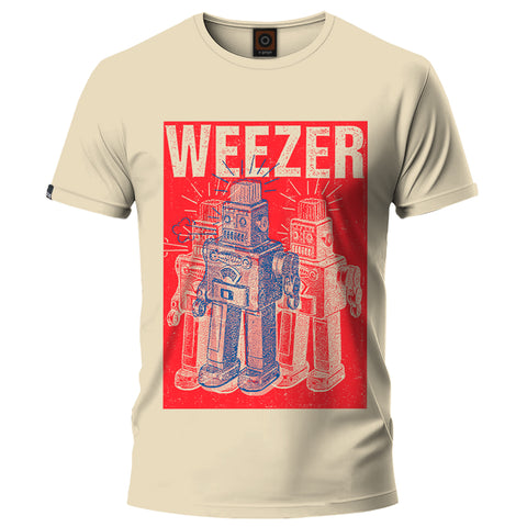 Playera Weezer Robot