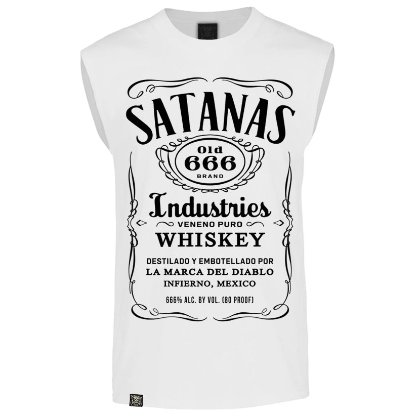 Playera colores Sin Mangas Satanas Whisky