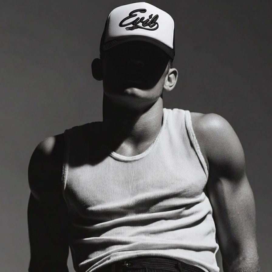 Gorra Evil B/N