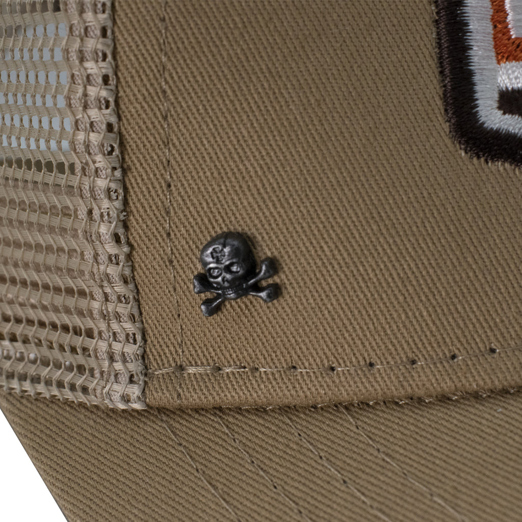 Gorra Trucker Gasoline Beige