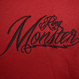 Sudadera Roja Con canguro Logo Kingmonster