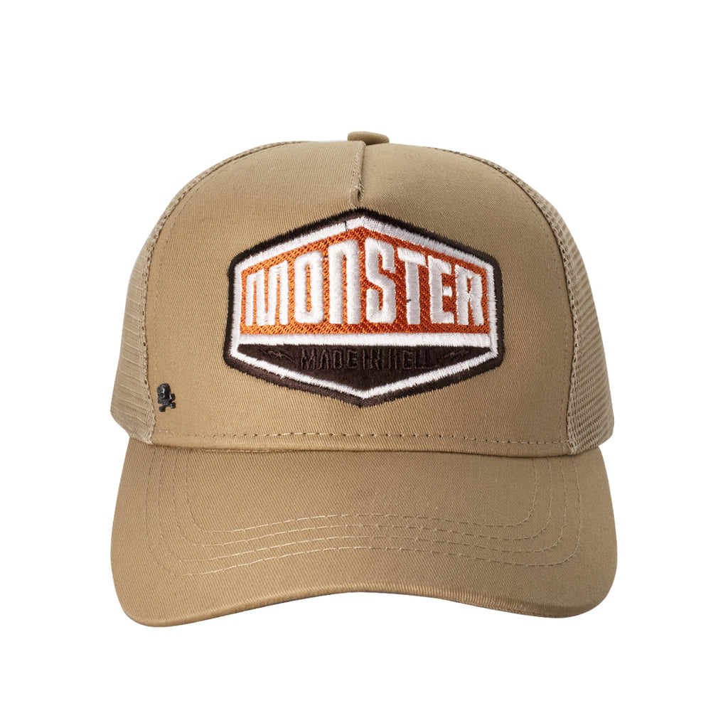 Gorra Trucker Gasoline Beige