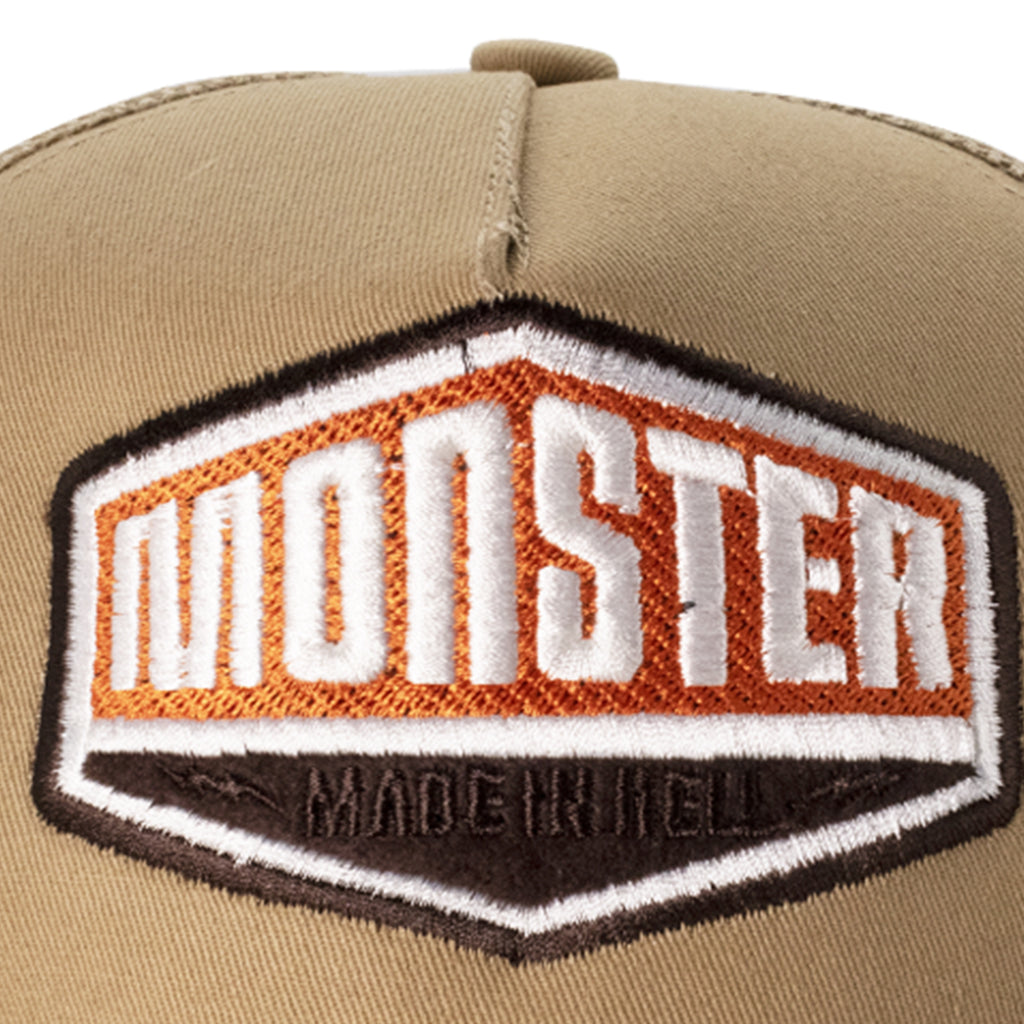 Gorra Trucker Gasoline Beige