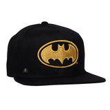 Gorra Plana Logo Batman Gold Edition