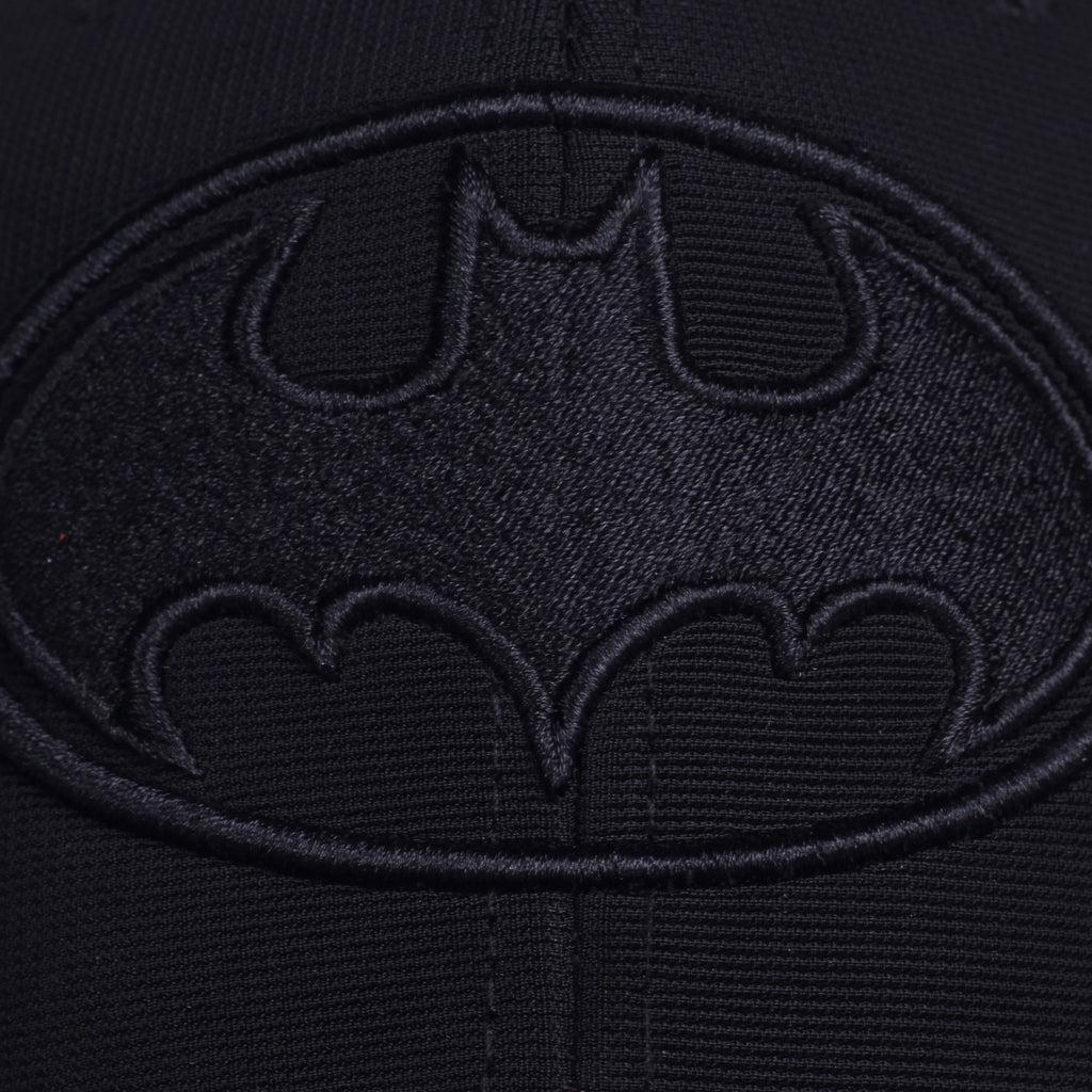 Gorra Baseball Logo Batman Negro Cerrada - Flex