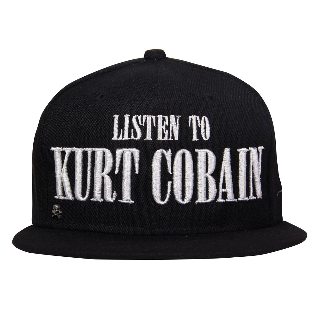 Gorra Plana Listen To Kurt Cobain