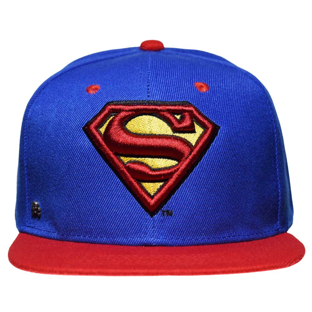 Gorra Plana Logo Superman Bicolor