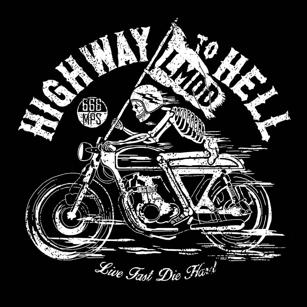 Playera Highway To Hell LMDD